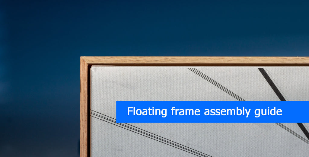 Floating frame assembly guide