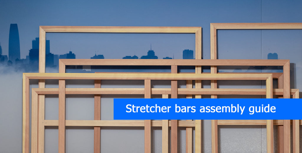 DIY Stretcher Bars Set